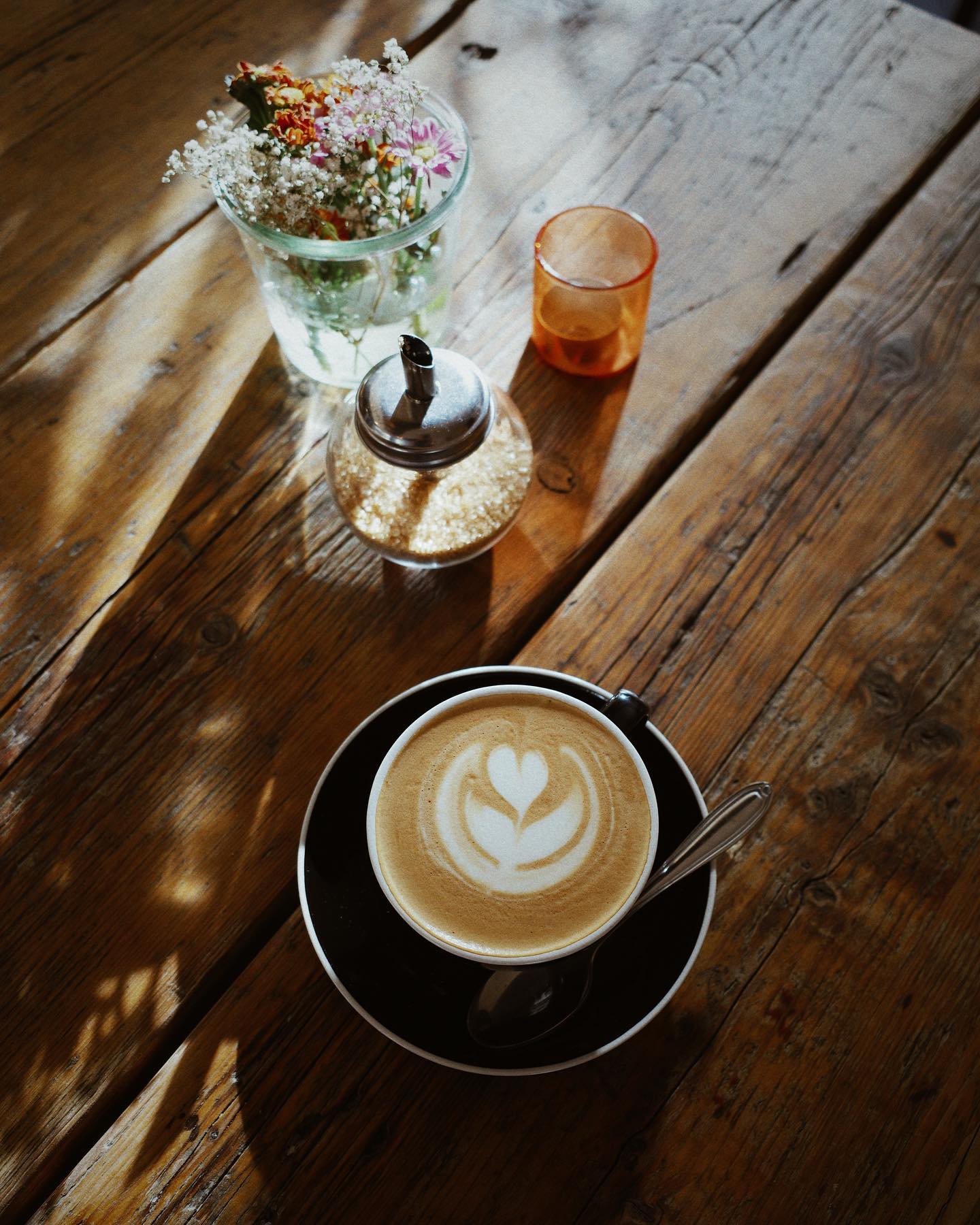 Coffee with Latte Art